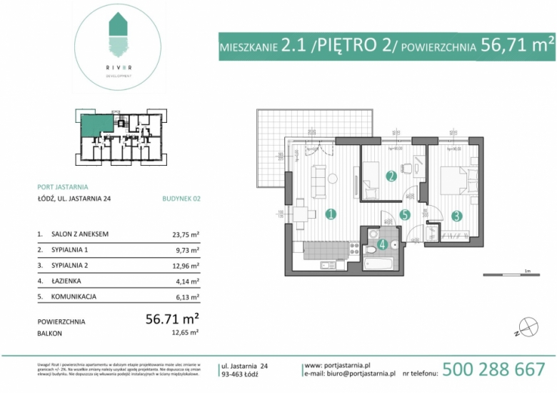 Apartament nr. 2.1